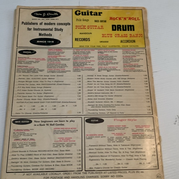 Guitar cords vintage learning magazine/book - Picture 3 of 10